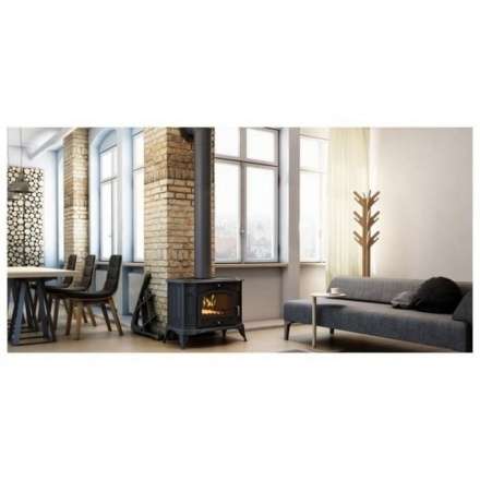 Купить Печь-камин Kratki Koza K9 в интерьере в Могилеве Амазонка бай фото в Могилеве