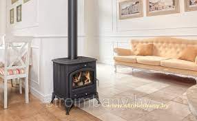 Купить Печь-камин Kratki Koza K6 с водяным контуром в интерьере в Могилеве Амазонка бай фото в Могилеве