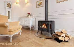 Купить Печь-камин Kratki Koza K9 с водяным контуром в интерьере в Могилеве Амазонка бай фото в Могилеве