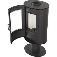 Купить Печь-камин Kratki Koza/AB/S/NO/GLASS/Kafel/Czerwony в интерьере в Могилеве Амазонка бай фото в Могилеве