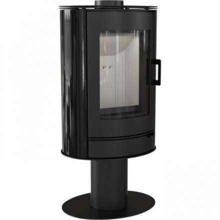Печь-камин Kratki Koza/AB/S/NO/Kafel/Czarny Амазонка бай фото в Могилеве