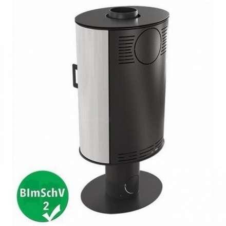 Купить Печь-камин Kratki KOZA/AB/S/N/KAFEL/BIALY (кафель белый) в интерьере в Могилеве Амазонка бай фото в Могилеве