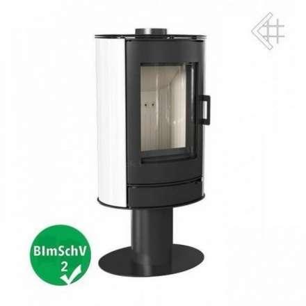 Печь-камин Kratki KOZA/AB/S/N/KAFEL/BIALY (кафель белый) Амазонка бай фото в Могилеве