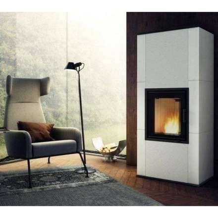 Купить кафельный печь камин Kratki NADIA KAFEL B RYFEL в интерьере Амазонка бай фото в Могилеве