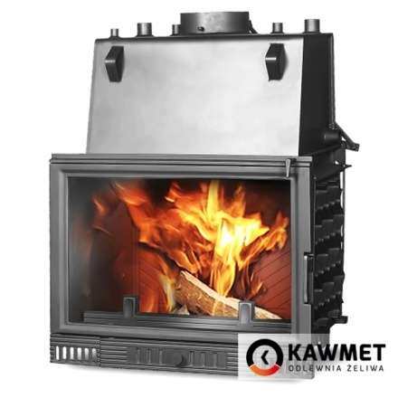 Каминная топка Kawmet W1CO 18,7 кВт с водяным контуром в Могилеве