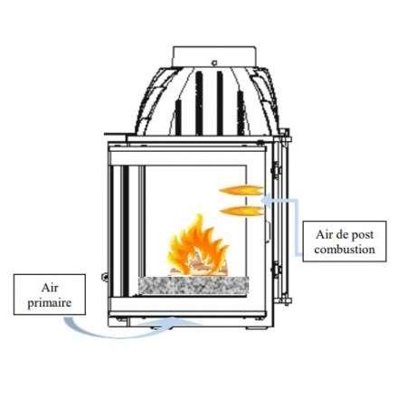 Каминная топка Invicta 700 Optimise с шибером в Могилеве