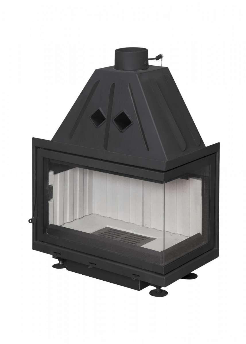 Каминная топка Экокамин Альфа 700 R два стекла правая купить в Могилеве