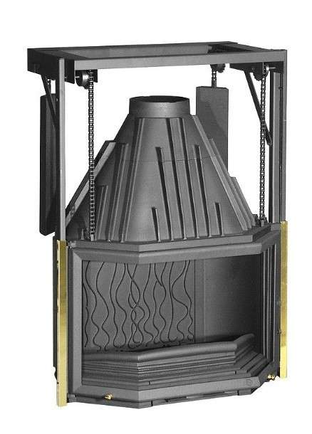Каминная топка Invicta Prismatic 850 с подъёмом Амазонка бай фото в Могилеве