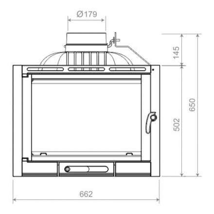 Каминная топка NORDflam Corno в Могилеве