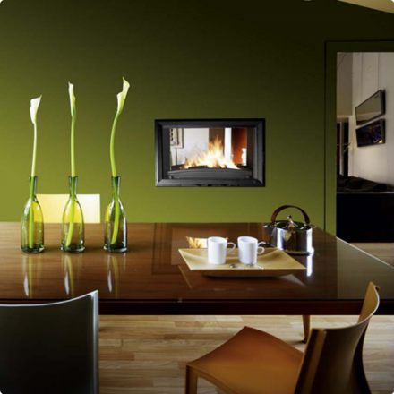 Каминная топка Invicta 800 Double Face в Могилеве