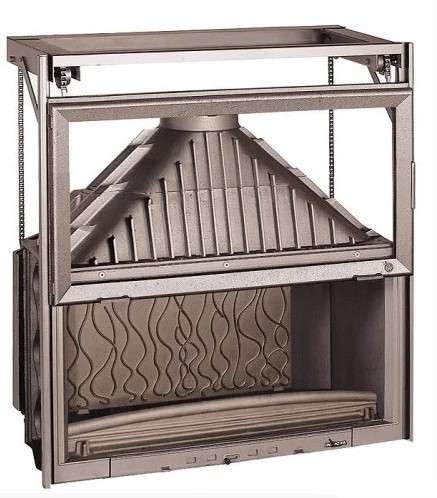 Каминная топка Invicta 1100 Grand Vision с подъёмом  Амазонка бай фото в Могилеве