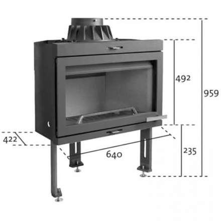 Каминная топка Jotul I 400 Panorama в Могилеве