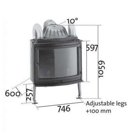 Каминная топка Jotul I 18 Panorama в Могилеве