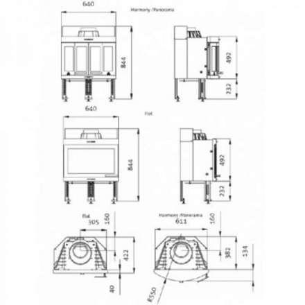 Каминная топка Jotul I 400 Flat BP в Могилеве