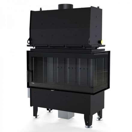 Каминная топка Defro Home RIVA ME BP SHORT угловая, с водяным контуром в Могилеве