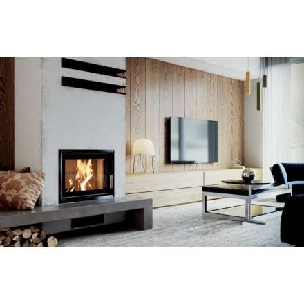 Каминная топка DEFRO HOME RIVA SM SHORT с водяным контуром в Могилеве