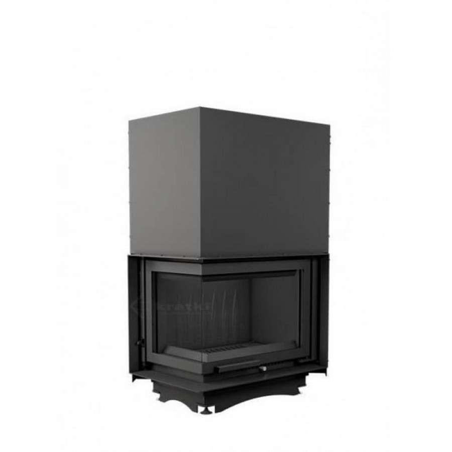 Каминная топка Kratki Maja/L/BS/G (угловое стекло слева, гильотина) Амазонка бай фото в Могилеве