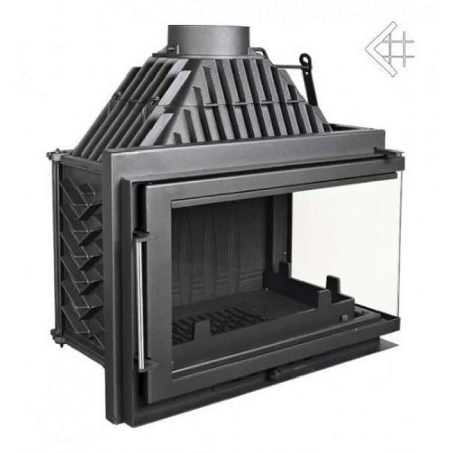 Каминная топка Kratki Oliwia/P/BS (угловое стекло справа) Амазонка бай фото в Могилеве