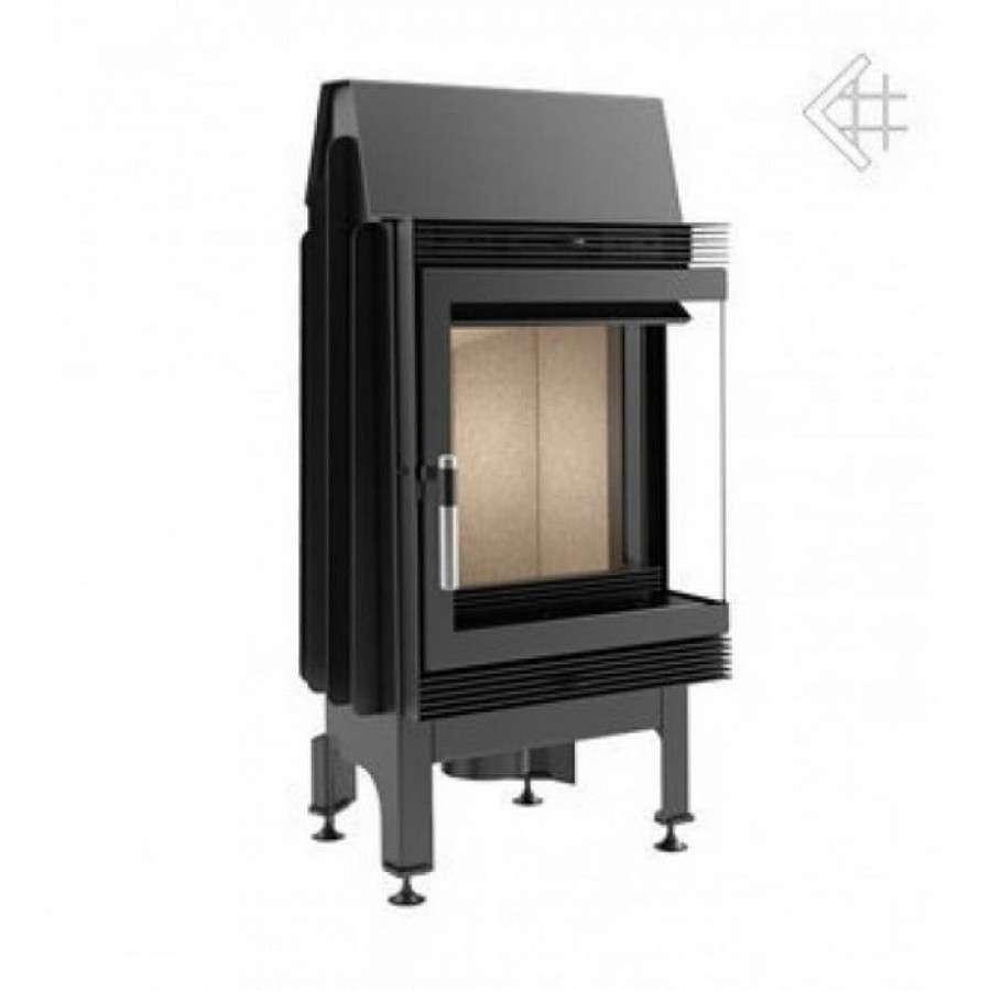 Каминная топка Kratki Blanka/P/BS (угловое стекло справа) Амазонка бай фото в Могилеве