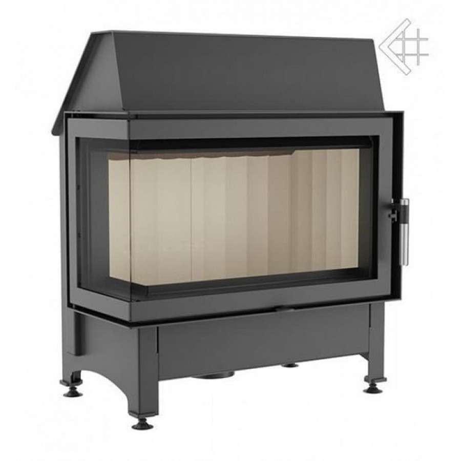 Каминная топка Kratki Zibi/L/BS (угловое стекло слева) Амазонка бай фото в Могилеве