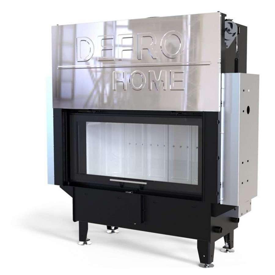 Каминная топка Defro Home RIVA LA G SHORT с водяным контуром и подъемом стекла вверх Амазонка бай фото в Могилеве