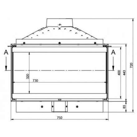 Каминная топка KFD ECO iMAX 7 3F standard в Могилеве