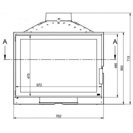 Каминная топка KFD ECO iMAX 14 в Могилеве