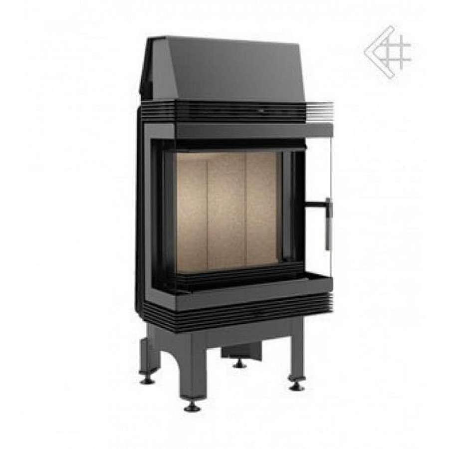 Каминная топка Kratki Blanka LP/BS (угловое стекло слева-справа) Амазонка бай фото в Могилеве