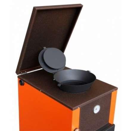 Котел твердотопливный стальной Сибирь-GEFEST КВО 15 ТЭ Амазонка бай фото в Могилеве