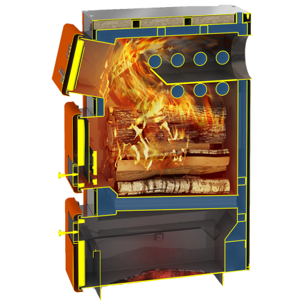 Твердотопливный котел Теплодар Куппер ПРО-16 (2.0) Амазонка бай фото в Могилеве