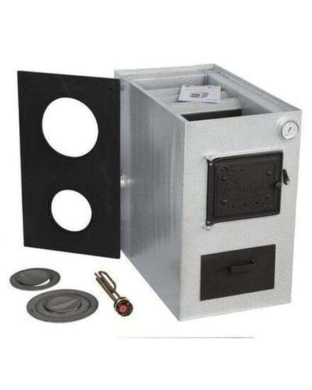 Котел твердотопливный стальной Сибирь КВО 20 Амазонка бай фото в Могилеве