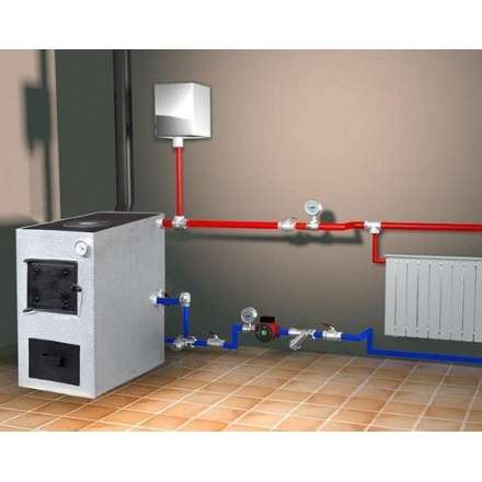 Котел твердотопливный стальной Сибирь КВО 12 Амазонка бай фото в Могилеве