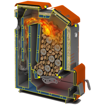 Твердотопливный котел Теплодар Куппер Мега 20 Амазонка бай фото в Могилеве