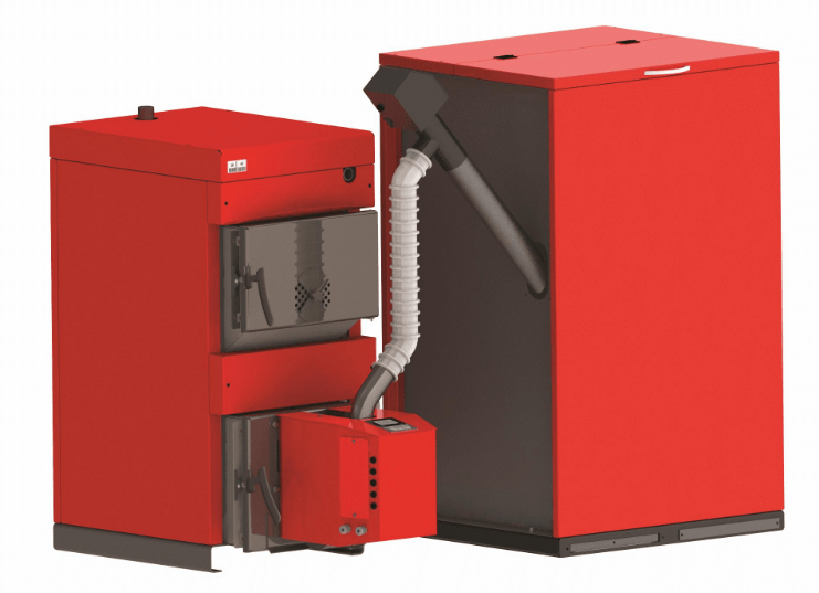 Твердотопливный котел BURNiT WBS-N 30 с пеллетной горелкой купить в Могилеве