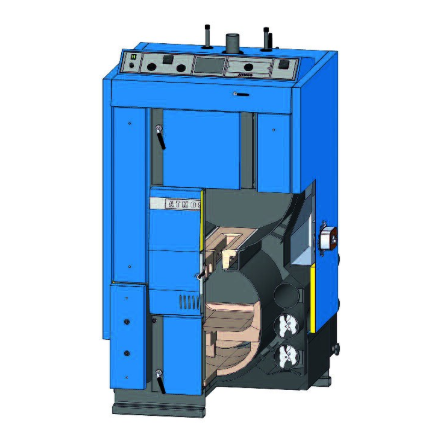 Твердотопливный котёл Atmos DC150 в Могилеве