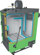 Твердотопливный котел SAS MI 42 в Могилеве