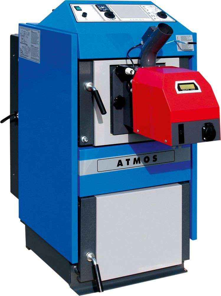 Твердотопливный котёл Atmos DC 50 S с пеллетной горелкой Амазонка бай фото в Могилеве