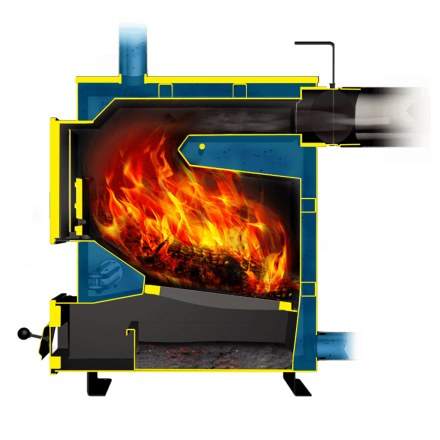 Твердотопливный котел Теплодар Куппер Практик 20 в Могилеве