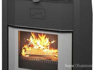 Стальной камин со стеклом Теплодар Сиеста 20 фото  в Могилеве