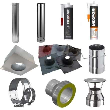 Комплект для печей диаметр 150 мм купить в Могилеве