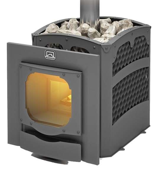 Печь для бани Теплодар Былина-Сетка-24 Ч Панорама (1.1) (без дверцы) Амазонка бай фото в Могилеве