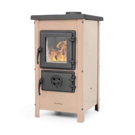 Печь-камин MBS Happy Eco кремовый купить в Могилеве