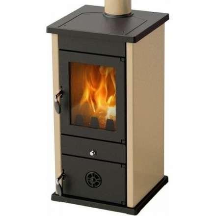 Печь-камин MBS Vesta Eco кремовая фото в Могилеве