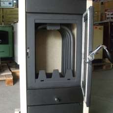 Купить Печь-камин MBS Thermo Vesta Plus кремовая (с водяным контуром) в Могилеве в Могилеве