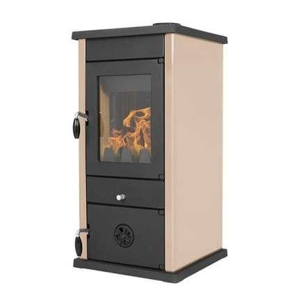 Печь-камин MBS Thermo Vesta Plus кремовая (с водяным контуром) купить в Могилеве