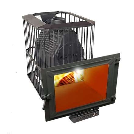 Печь Пегас 16 NEXT панорама сетка фото в Могилеве