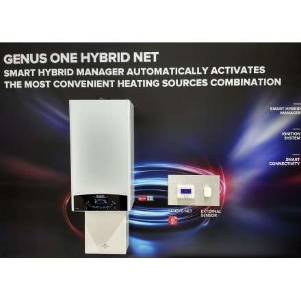 Конденсационный газовый котел Ariston GENUS ONE SYSTEM 30 в Могилеве