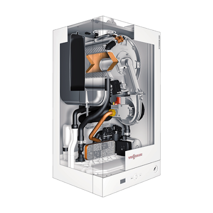 Конденсационный котел Viessmann Vitodens 50-W BPJD 24 кВт двухконтурный в Могилеве