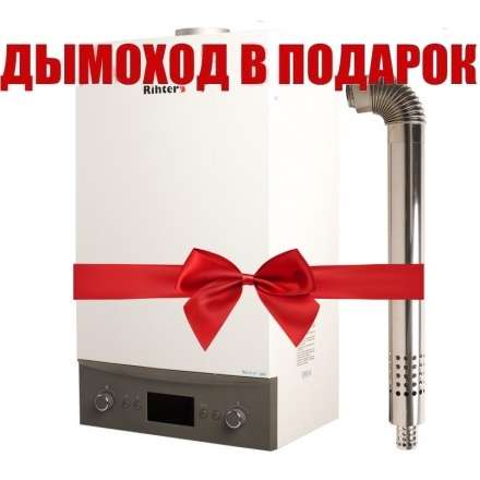 Газовый котел Rihters Econom 26 с дымоходом в Могилеве