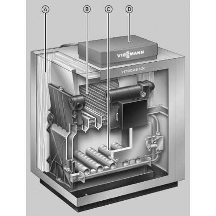 Газовый котел Viessmann Vitogas 100-F 48 в Могилеве